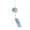 Blue, variant on Delicate Blossoms Chimes Bells Ideal For Patios Balconys Window Use With Soothings Tone Clear Melodics Sound
