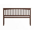thumbnail image 4 of Pemberly Row Mission King Wood Headboard in Walnut, 4 of 8