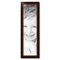 thumbnail image 2 of ArtToFrames 9" x 33" Matte mahogany Diploma Picture Frame, 9x33 inch Brown Wood Poster Frame (WOM-5108), 2 of 7