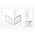 thumbnail image 4 of EluneVision Reference Studio 4K 92'' Fixed Frame 16:9 Projector Screen, 4 of 4