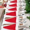 thumbnail image 3 of 10 Pieces Mini Santa Hat Christmas Decor Home Xmas Gift Present, 3 of 5