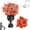 Orange, variant on Clearance Under $3 Artificial Skeleton Hand Rose Pick Skeleton Hand Rose Pick For Halloween Mantel Decor,Plastic Red (1Pc)