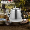 thumbnail image 4 of Stainless Steel Tea Pot with Strainer Teapot Infuser Tea Kettle Teaware Water Kettle for Home, 4 of 6