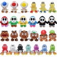 thumbnail image 2 of 47 estilos Super Bros muñeco de peluche Toad Koopa Troopa Goomba Yoshi dinosaurio Shy Guy Anime Mario peluche juguete juego muñeco periférico regalos, 2 of 5