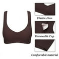 thumbnail image 4 of Senior Women's Wire-Free Bras 3-Pack, Comfort Stretch, Full Coverage, 4 of 6