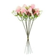 thumbnail image 1 of Realistic Artificial Rose Bouquet for Valentine'S Day, Wedding, Home Decor, Handheld Prop, Allergy-Friendly, Easy to Arrange And Reuse, One Bunch of Artificial Roses, 1 of 8