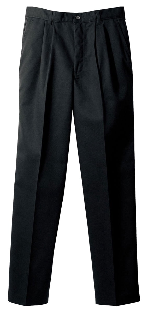 image of Edwards Mens Blended Chino Pleated Pant