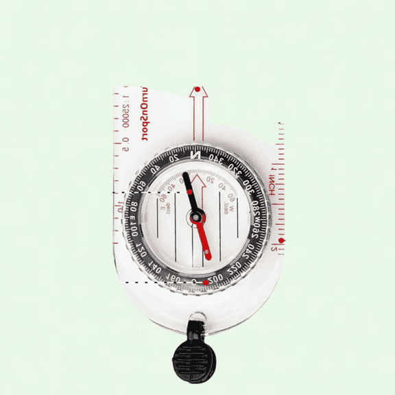 Boy Scout Hiking Compass | Orienteering Compass for Kids Map Navigation - Small Survival Compass - Waterproof & Lightweight Small Survival Compass - Mini Camping Compass - Kids Camping Kit