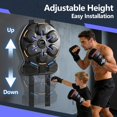 thumbnail image 2 of Máquina de boxeo musical inteligente SZJHKJ con Bluetooth y luces LED, 2 of 7