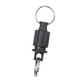 thumbnail image 3 of Titanium Release rápido llavero desmontable resistente a luz sólida portátil suave llaves de auto novedoso soporte para actividades al aire libre Negro, 3 of 9