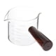 thumbnail image 4 of Jarra medidora de vidrio para café expreso, jarra para , caños dobles, taza de leche multiusos, Mini taza medidora para hornear café, 250ml, 4 of 9