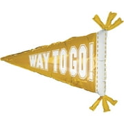 Grad Pennant Foil Balloon