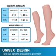 thumbnail image 5 of 3 Pairs Copper Compression Socks for Women & Men Circulation 15-20 mmhg - Better Blood Flow, Swelling, Best Support for Medical, Running, Nursing, 5 of 5