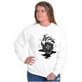 thumbnail image 4 of Diamond Bleeding Heart Compass Sweatshirt for Men or Women Brisco Brands M, 4 of 6
