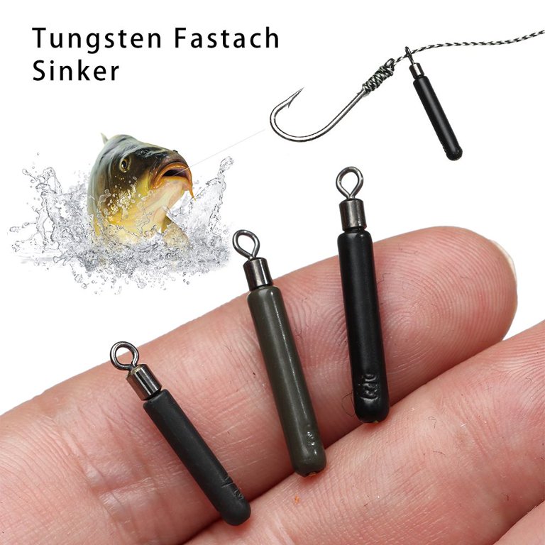 Additional Weights Outdoors Sports Quick Release Casting Line Sinkers  Fishing Tools Weight Tungsten Hook Connector BLACK GREY 2.2G 