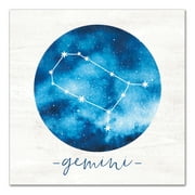 Creative Products Gemini Constellation 16x16 Canvas Wall Art