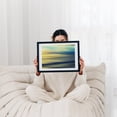 thumbnail image 2 of Blurred Dreams - Photography Abstract Ocean Sunset Coast Waves Minimalist Landscape Black Framed Wall Art Print 6 x 8 inches, 2 of 7
