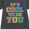 thumbnail image 2 of Instant Message - It's Cool To Be You - Toddler & Youth Girls Fleece Dress, 2 of 5
