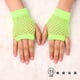 thumbnail image 4 of 1 par de guantes cortos de rejilla negros para mujer, guantes de malla sin dedos, guantes de moda sexis para fiesta y Club nocturno de lujo Punk Rock, 4 of 5