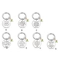 thumbnail image 6 of Giaone Creative Sister Friendship Keychain Stainless Steel Sisterhood Symbol Keyring, 6 of 6