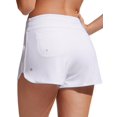 thumbnail image 1 of Shorts de baño CRZ YOGA clásico tiro alto 7.5 cm blanco XS, 1 of 6