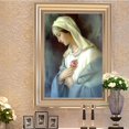 thumbnail image 4 of Cuadros Decorativos Kit de pinturas con incrustaciones de pintura de diamantes de la Virgen María con bordado de diamantes de imitación DIY DQrwqpou Nuevos Originales, 4 of 7