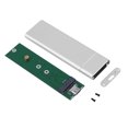thumbnail image 3 of Cateissary USB 3.1 Tipo C a M.2 Ngff SSD Disco Duro Externa Caja Caja 6Gbps Estaciones de acoplamiento para portátiles Plata, 3 of 6