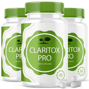 (3 Pack) Claritox Pro Memory Support Brain Productivity (180 Capsules)
