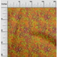 thumbnail image 1 of oneOone Viscose Jersey Orange Fabric Batik Sewing Craft Projects Fabric Prints By Yard 60 Inch Wide, 1 of 1