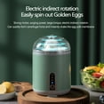 thumbnail image 4 of Electric Egg Mixer Egg Shaker Golden Egg Maker Automatic Mixing Of Egg White And Yolk Kitchen Supplies Egg Homogenizer (White), 4 of 7