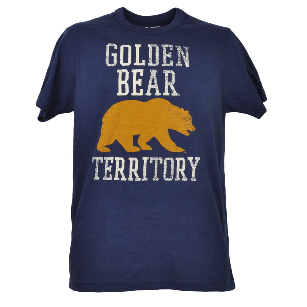 Tee Shirt University NCAA California Golden Bears Cal Navy Tshirt Tee