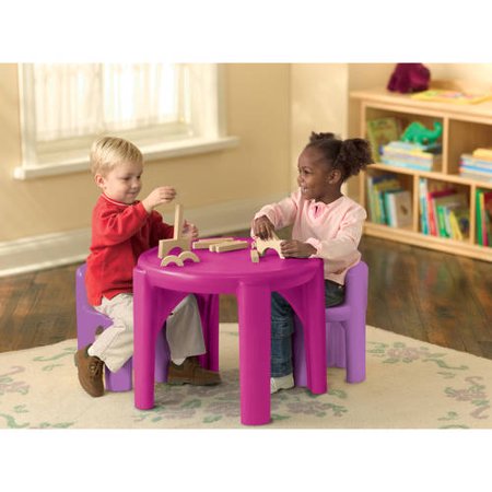 Little Tikes Table Chairs Purple And