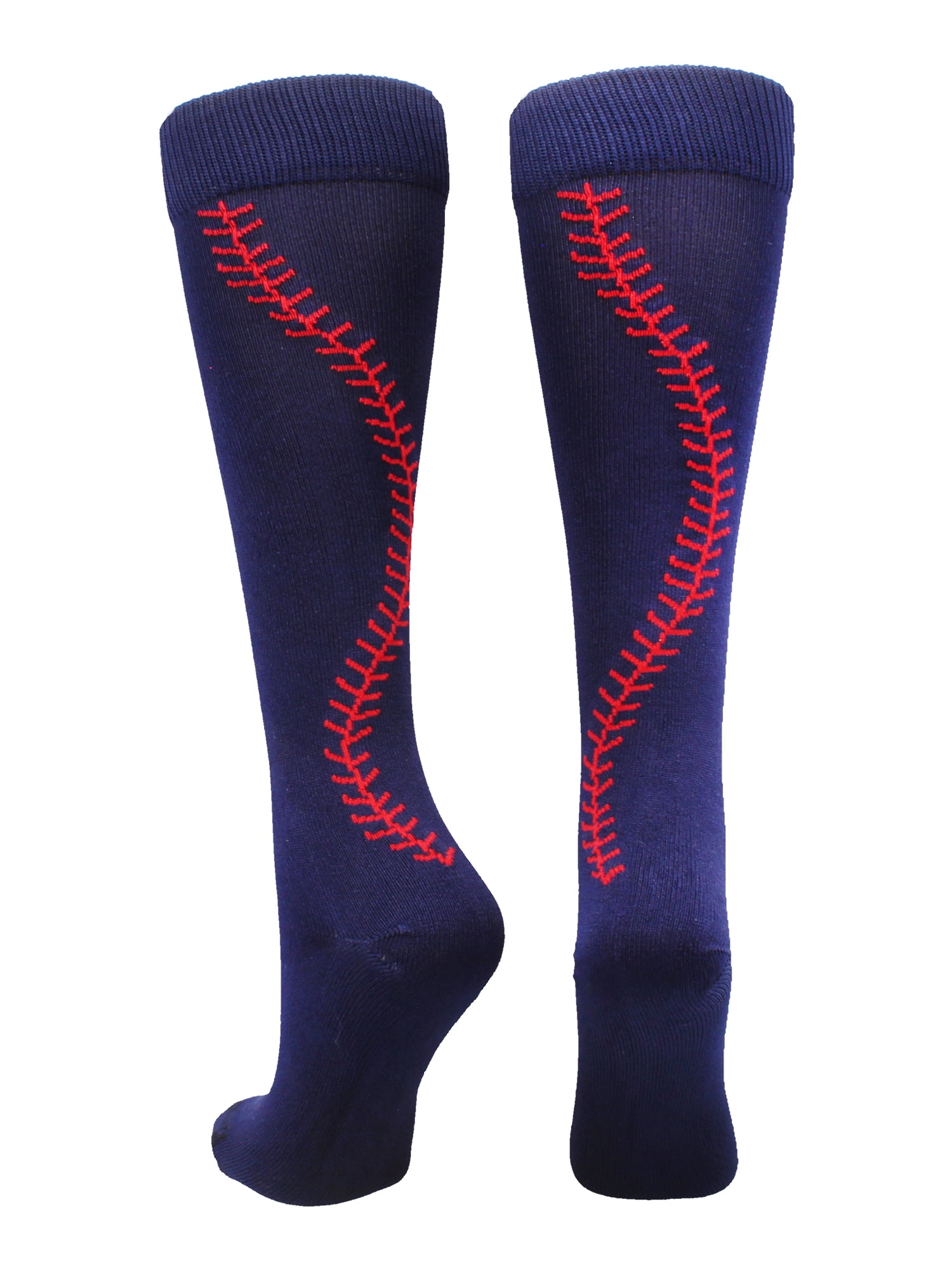 Youper Softball Socks w/ Stitches for Youth Girls & Adult Women 2 Pairs 