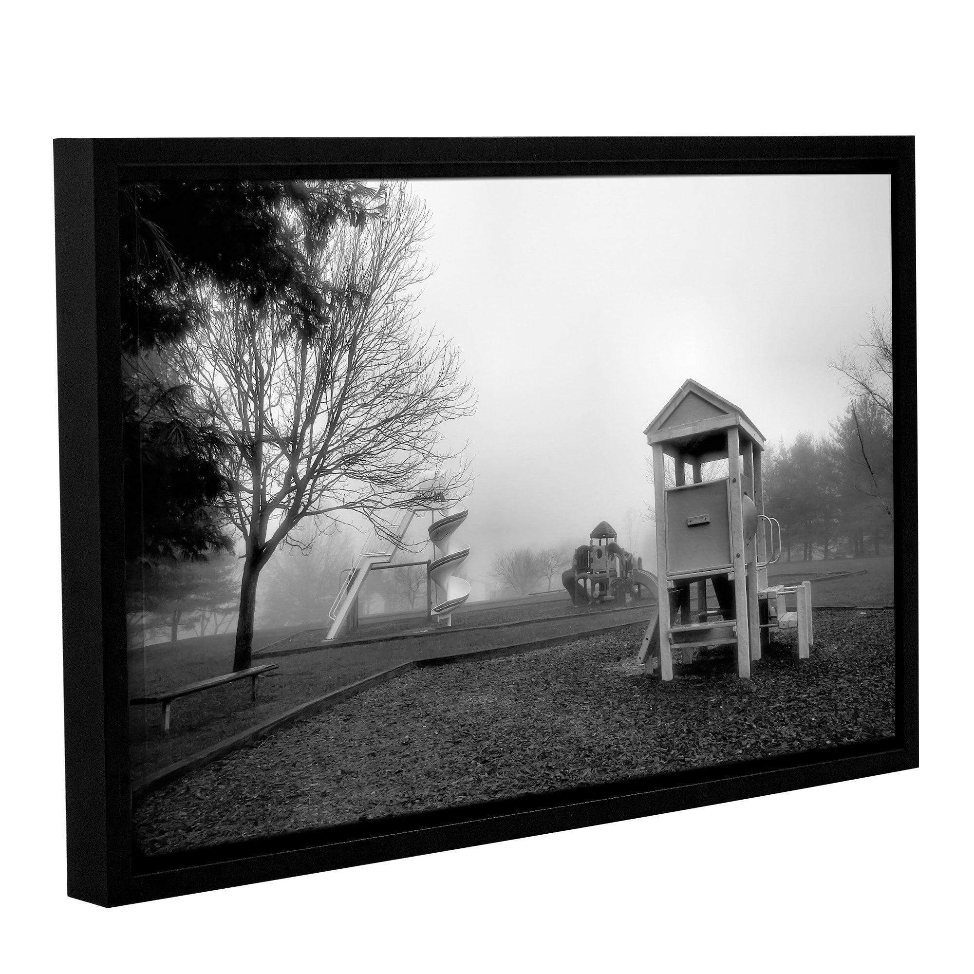 ArtWall Steve Ainsworth "Where Have All the Children Gone" Gallery-Wrapped Floater-Framed Canvas