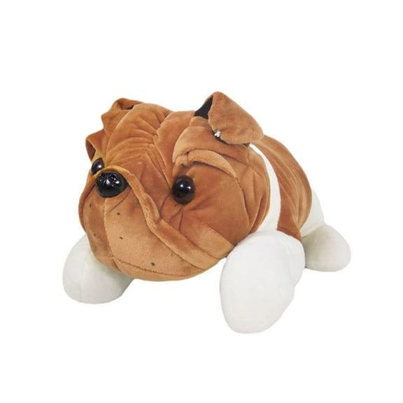KOYPTL 16 Inch Dog Plush Toys for Toddlers 1 2 3 ,Puppy Stuffed Animals Toy Simulated Dog Pillows Can Cuddle Relief Stress Adorable Companion Toys Birthday Christmas Gifts for Kids Boys Girls 3 4 5