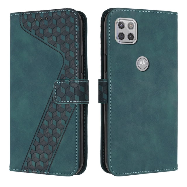 Compatible with Motorola Moto G 5G Case Wallet Design with Card Slots Magnetic Closure Cover