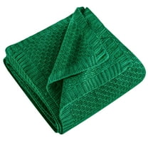 Ntbay Cooling Bamboo Throw Blanket, Breathable Lightweight Bed Blanket for Hot Sleepers, 60" x 80", Green