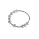 thumbnail image 2 of Anillo De Ansiedad Fidget Anillo De Cuentas Redondas Anillo De Alivio De Tensión De Rotación Libre Cateissary AP006159-02, 2 of 6