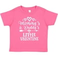 thumbnail image 3 of Inktastic Mommy and Daddy Little Valentine Boys or Girls Toddler T-Shirt, 3 of 5