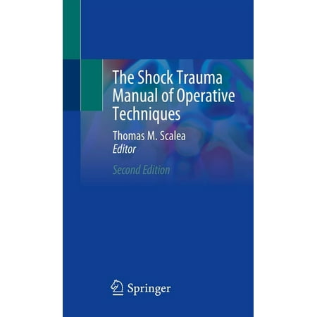 UPC: 9783030275952 | The Shock Trauma Manual of Operative Techniques (Paperback)