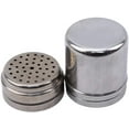 thumbnail image 3 of IBAOLEA Boîte à Condiments en Acier Inoxydable Cruet Sel Poivre Bouteille à Épices, 3 of 4