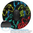 thumbnail image 4 of Disketp Play Game Start Small Mouse Pad 7.9x7.9 Inches,Washable Round Mousepad For Office Laptop Computer,Non-Slip Rubber Base Mouse Pads For Wireless Mouse, 4 of 9