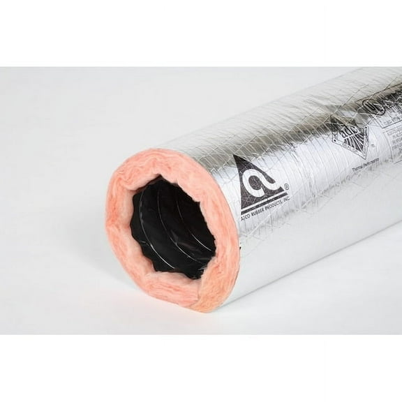 Atco 13602420 | Flexible Air Duct R6 | 20 in. x 25 Feet | Sold Per Bag