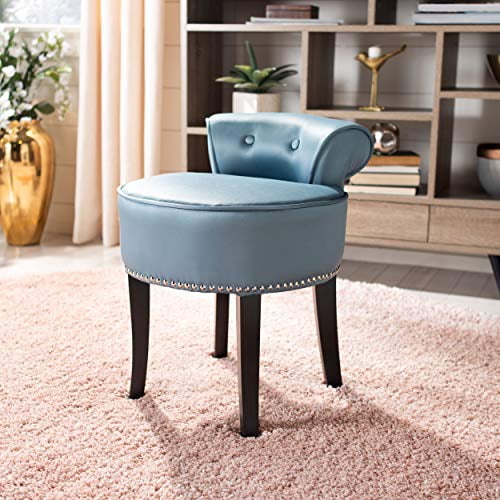 Safavieh Home Collection Georgia Teal and Espresso Petite Vanity