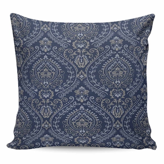Navy Blue Pillow Covers 24x24 Inch Decorative Throw Pillow Cover, Boho Vintage Ethnic Tribe Abstract Art Sofa Pillowcases Accent Cushion Case Home Decor Bedroom Living Room