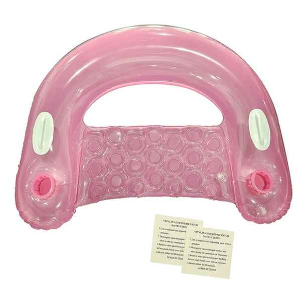 Silla de Natación inflable Wdftyju PVC duradero para piscina al aire libre