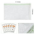thumbnail image 2 of RULLINE 35-Count Extra Large Cat Litter Box Liners (31"x18") - Durable Drawstring Sifter Bags, 30 Perforated + 5 Non-Perforated for Most Club Boxes, 2 of 8
