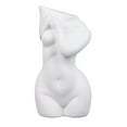thumbnail image 2 of Jarrón De Cerámica Blanca Para Cuerpo Femenino, Jarrón De Cerámica Para Cuerpo Femenino, Aspecto único De Desvestirse, Decoración Del Hogar, Cocción A Alta Temperatura Para, 2 of 7