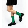 thumbnail image 3 of 3 Pairs Slouch Socks Womens Scrunch Knee-High Boot Socks Slouchy Extra Long Soft Stacked Socks Size 5-11, 3 of 5