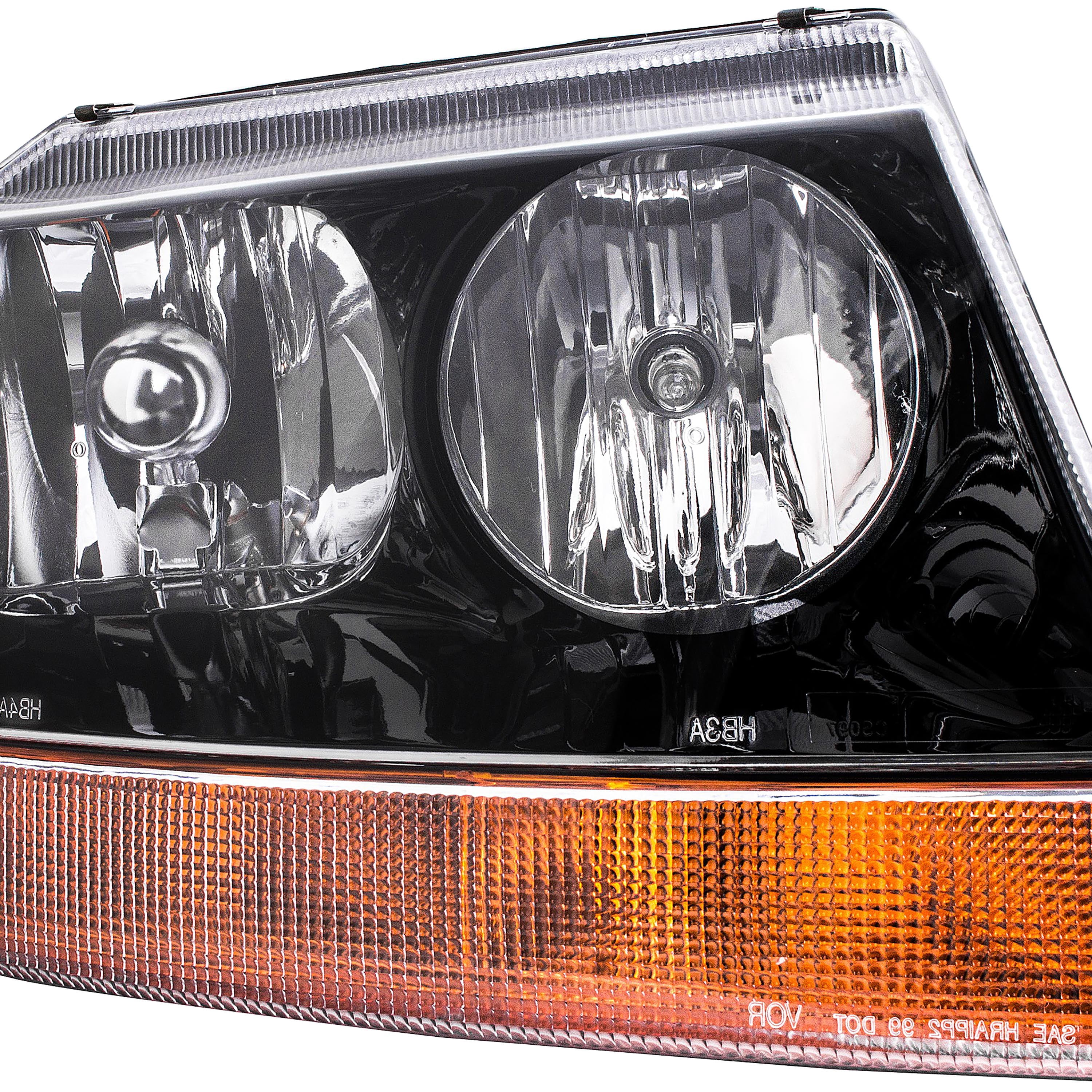 Dorman 1590319 Passenger Side Headlight Assembly for Specific Jeep Models